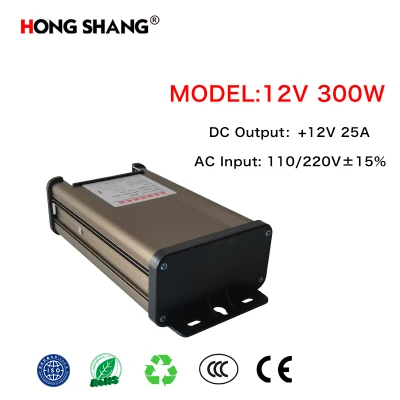 비 방지 60W/100W/200W/400W 정전압 DC 12V 5A LED 드라이버 CE 인증 방수 스위칭 전원 공급 장치